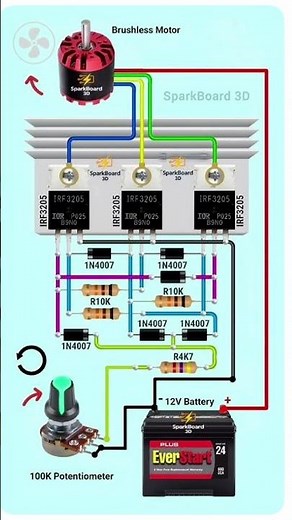Moter drives #electronic #electrical #experiment #electric #moterdriver