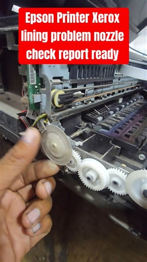 Epson L6270 L6370 Printer Nozzle Check and Print Head Cleaning Solution for Lining Issues