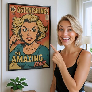 Personalized Comic Book Cover Portrait From Photo - Vintage Retro Style Art Gift for Friends or Couples - Digital File Download - Etsy Australia