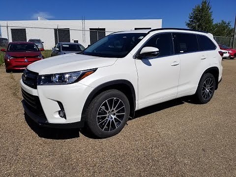 2018 Toyota Highlander SE AWD First Look with detailed description