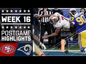 49ers vs. Rams | NFL Week 16 Game Highlights