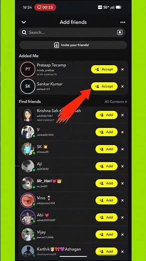 Snapchat Par Friend Request Accept Kaise Kare (2026 Latest Trick) 🔥 #technicalguru #snapchat #tricks