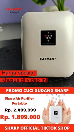 Hirup Udara Segar Setiap Hari dengan Sharp Air Purifier
