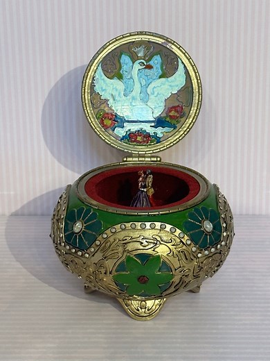 Anastasia Jewelry Music Box “once Upon a December” - Etsy