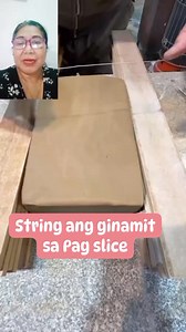 String ang ginamit sa Pag slice #slice #slicing #string #creative #resourceful | Shirley Chavez Mendoza