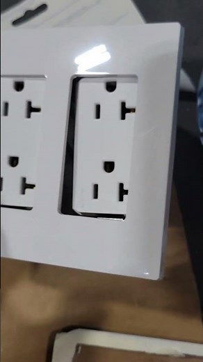 screwless wall plate installation