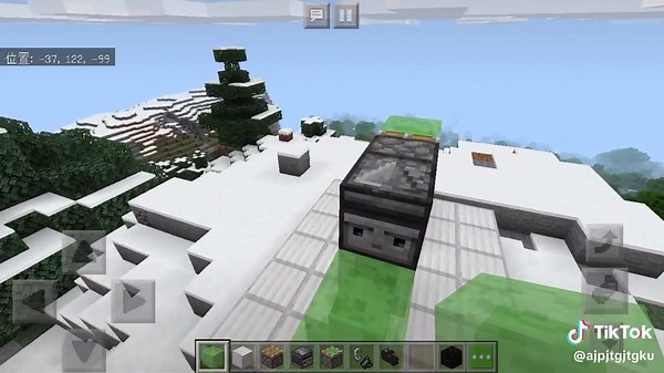 自動空中移動機の作り方です 参考になったらハート下さい#マイクラ#自動機械 #簡単