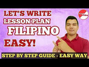 DETAILED LESSON PLAN IN FILIPINO | STEP BY STEP GUIDE | Kuya Mhike