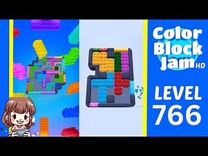 Color Block Jam Level 766 Solution Walkthrough