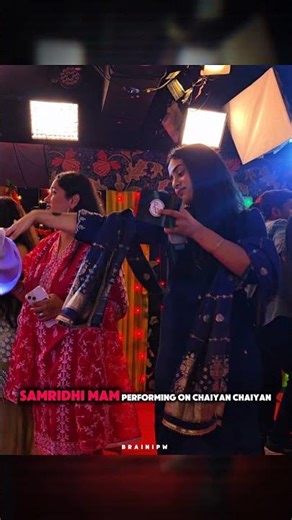 Samridhi Mam Performing On Chaiyan Chaiyan 🔥✨