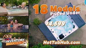It's Your Chance To Score Amazing Savings! Enjoy Up To $2400 Off Hot Tubs, $5900 Off Swim Spas, Or $1700 Off Cold Plunge Tubs - 100% in-house financing 💸 - Even more discounts 💥 - Over 90 locations nationwide📍 | Aqua Living Factory Outlets