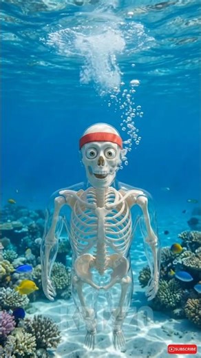 What If Humans Could Breathe Underwater?🌊#shorts #krizzo