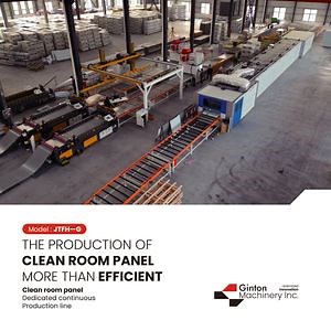 [Hot Item] Modular Cleanroom Panel Production Machine with > 2000m2 Output Capacity