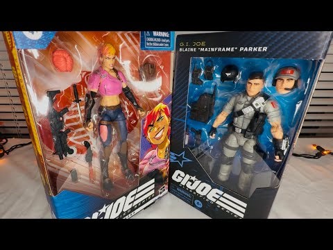Special Valentine’s Day Unboxing of GI Joe Classified Zarana & Mainframe!
