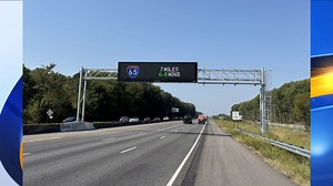 Third overhead dynamic message sign to be installed on I-565, roadblocks and lane closures announced