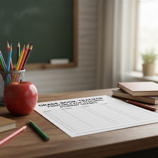 Teacher Grade Book Printable | Student Grade Tracker | Classroom Organizer | Instant Download PDF - Etsy UK