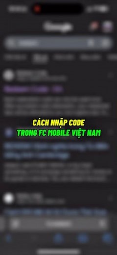 Cách Nhập Code Trong Fc Mobile Việt Nam #SK_CauthuViet_FCM #NhaSangTaoFCM #FCMobileVN