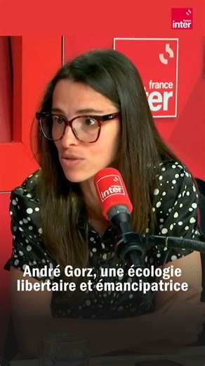 294 reactions · 18 comments | La chercheuse en philosophie et en écologie politique Céline Marty explicite le projet d'André Gorz incarné par son écologie politique, avec notamment l'inconditionnalité de la protection sociale. 卵亂  "André Gorz, une écologie libertaire et émancipatrice", une émission à retrouver en intégralité sur le site et l'application de Radio France. | La Terre au Carré | Facebook