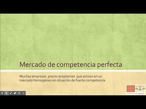 Tipos de mercado 2: competencia perfecta y competencia monopolística
