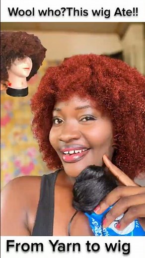 Affordable Afro wig DIY with brazillian wool| beginners friendly