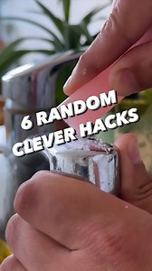 6 Random.. but super clever hacks! 🤩🔨 at least I think so.. what do you think? 😅 . . . #lifehacks #hacks #kitchenhacks #cleaninghacks #diy #howto #learning #instadaily #clever #lifehack #wow | creative explained