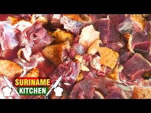4,5 Kg Surinaamse Doks In Masala Bereiden | Preparing 4,5 Kg Surinamese Duck In Masala