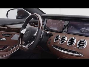 2014 Mercedes S-Class Coupe S500 - interior footage