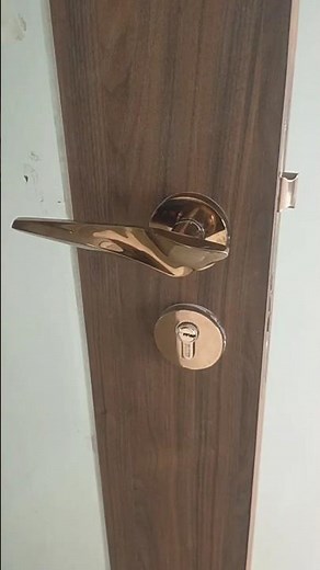 Mortise lock installation #shortvideo