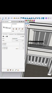 how to create a railing in sketchup / profile buider 3 sketchup tutorial sketchup #sketchupdesign #building #plugin #rendering #exterior #render #architect #civilengineer #architecture #sketchuprender #furnituredesign #InteriorDesign #parametric #Architecture #3d #3dvisualizer #sketchup2024 #sketchup | Vray sketchup guru