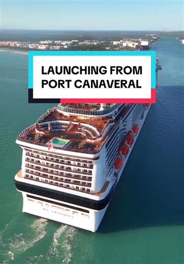 Rocket ship on its way to the stars. 🚀 Our ship on its way to the Caribbean. 🌴 #MSCGrandiosa
