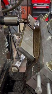 Horizontal milling grooving slab #manualmachining