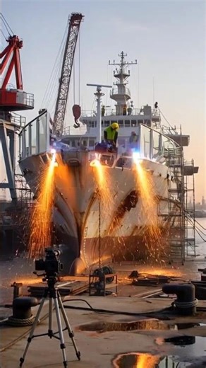 Rusty Cargo Ship Turned Into Luxury Party Yacht! (Insane Transformation) #superyachting #shorts