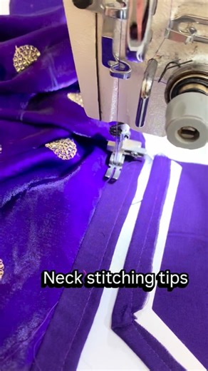 Harjit Kaur on Instagram: "Neck stitching tips ✂️✂️👗👗🧵🪡 …. #Stitching #ideas #fashion #trendingreelsvideo #likeforlikes"