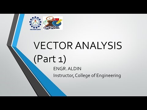 VECTOR ANALYSIS - PART 1 -COMPONENTS OF A VECTOR, SCALAR, PROPERTIES OF VECTORS & LAWS OF VECTOR
