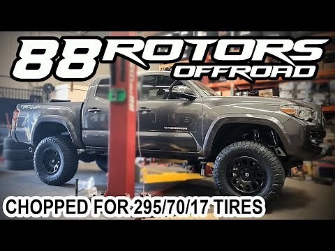 2019 Toyota Tacoma on 295/70/17 - How To Make It Fit!