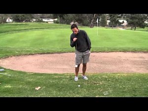 San Diego Golf Instructor Mike Wydra - Pitching Tips - Keep Chin Between Feet