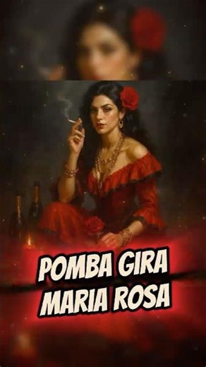 Pomba Gira Maria Rosa #umbanda #pombagira #candomblé #quimbanda #entities #spirituality