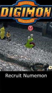Digimon World 1 – How to Recruit Numemon! 🐌 Sewer Surprise #shorts