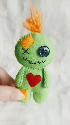 Halloween Felt Doll