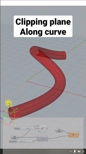 Clipping Plane Along Curve (RhinoCeros)