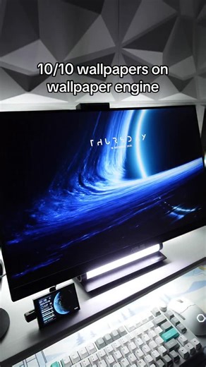 Brian Dinh | NIGHTPARADE on Instagram: "ALL WALLPAPERS 🔗 IN BIO Wallpaper Engine is on Steam. Rainmeter tutorial for the day/date is linked in my bio @nightxparade Comment "Wallpaper" and I'll send you the link to my wallpaper collections. #gamingsetup #pcgamer #wallpaperengine #wallpapers #wallpaper"