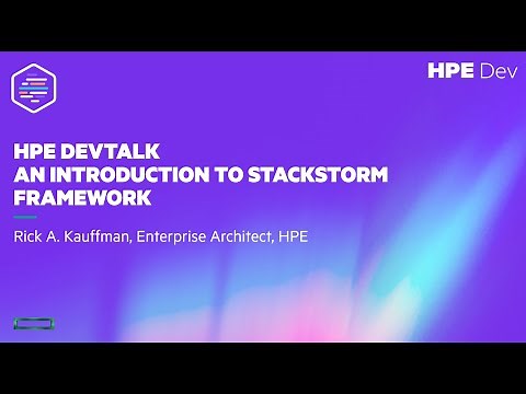 An introduction to Stackstorm framework