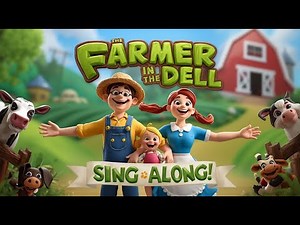 The Farmer In The Dell | Nursery Rhyme Sing-Along