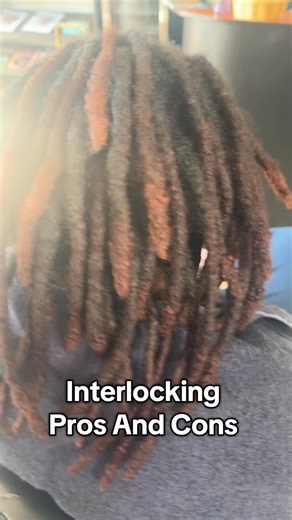 Interlocking pros and cons #fyp #hair #interlocking #dreads #locksoflove | Shatoyia Uwari Crawford