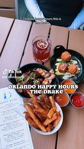 Orlando Happy Hour at The Drake | Best Eats & Activities in Downtown Orlando