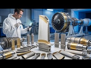 Inside a Jet Engine | 30,000 RPM Turbine Engineering