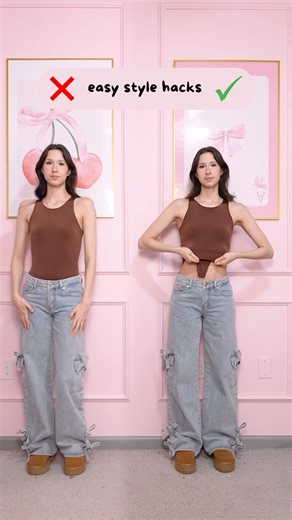 Easy fashion hacks!! 🥰 | fashion outfit inspo style tips ootd grwm