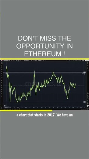 🤩 Don't Miss The Opportunity In Ethereum !