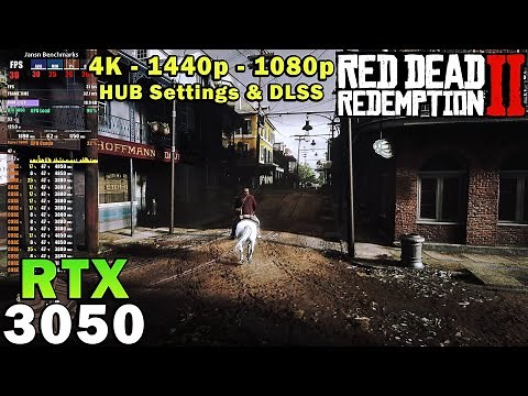 Red Dead Redemption 2 | RTX 3050 | Ryzen 7 5800X | 4K - 1440p - 1080p | Ultra & HUB Settings