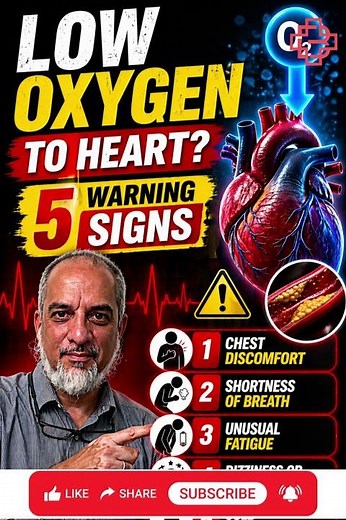 5 Warning Signs Your Heart Isn’t Getting Enough Oxygen